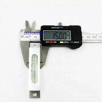 Niveau à bulle REALMAX de précision noir en alliage d'aluminium, longue règle de nivellement horizontale, mini niveau à bulle, instrument de mesure