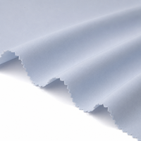 Tissu TC blanc blanchi doux, lisse, fluide, respirant, antibactérien et résistant au chlore pour blouse de médecin et uniforme médical