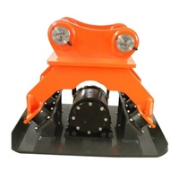Petit Hydraulique Compacteur Vibrant Plaque Prix De La Machine Vibrante Réversible Diesel Pierre Plaque Capacité À Vendre