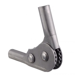 Furniture Folding 5 Levels 180 Degree Iron Bracket Tube Hinge for Lazy Sofa <b>Headrest</b> Adjustable Ratchet Living Room Use - Product Image 2