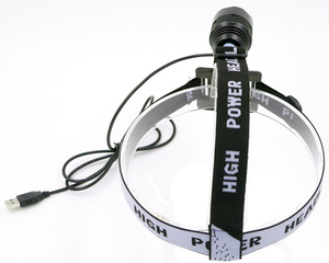 Lampe frontale UV puissante OEM <span class=keywords><strong>5050</strong></span> 10W Ultraviolet 395nm USB Lampe frontale LED à ondes longues pour les tests - Product Image 5