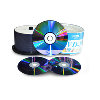 Disques DVD vierges imprimables en gros, haute qualité, pour films, 4,7 Go, 120 min, 16x, personnalisation du logo