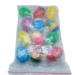 Ensemble de hochets à œufs en bois colorés Orff, très demandés, jouets musicaux d'éveil pour l'éducation précoce des enfants - Product Image 5