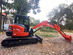 Utilizado para la Miniexcavadora KX165 |   Excavadora de Orugas de 6 Toneladas con Motor de Alto Momento de Carga, Bomba, Caja de Cambios y PLC |   2 Años de Garantía - Product Image 2
