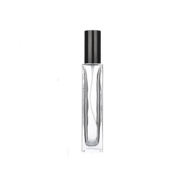 colorful glass perfume spray bottle 10 ml for cosmetic pen shape mini refillable bottle/botella de perfume