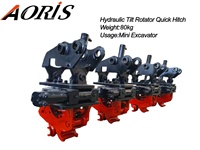 Attache rapide hydraulique pivotante à 360° pour excavatrice SANY SY16C SY26U, modèle Nordic Market Preferred