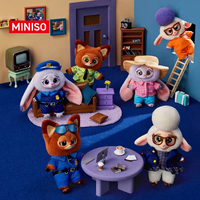 Vente chaude Authentique pour la série Zootopia Pendentif en peluche en PVC Animal Boîte aveugle Jouet de collection Cadeau