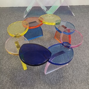 Luce di lusso italiano design semplice creativo semplice abbagliante <span class=keywords><strong>mosaico</strong></span> tavolo rotondo arte salotto - Product Image 2