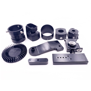 China Professional CNC Machined Aluminum Parts Custom Black Anodized Components for Industrial Applications CNC Aluminum Part - Product Image 1