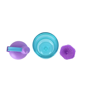 Bouteille d'eau transparente avec poignée 450ml 600ml – Vente en gros – Tasses à thé portables pour le sport et l'extérieur – Mignonnes tasses en plastique pour étudiants - Product Image 3