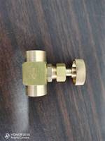 3/8inch 1500psi NPT Brass Instrument High Pressure Needle Valve