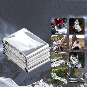 Échantillon Gratuit Couverture Thermique de Survie 130*210cm pour Camping d'Urgence avec Revêtement en Film PET - Product Image 6