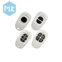 Télécommande RF étanche MLK 315 MHz pour volet roulant/porte automatique avec apprentissage et capture de code défilant, 1 à 4 boutons