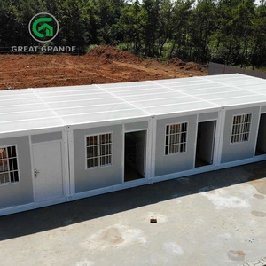 Casa Plegable de 20 pies para Campamentos de Trabajo <span class=keywords><strong>en</strong></span> la Industria Petrolera y Gasera, Alojamiento Temporal para Obreros, Baracudas para Sitios de Ingeniería, Vivienda Temporal para Áreas Remotas - Product Image 1