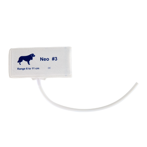 Médico Único Tubo Não Tecido 3-6cm 7-13cm Descartável Vet Nibp Cuff Tamanho 1-5 Manguito de Pressão Arterial Descartável para Uso Veterinário - Product Image 1