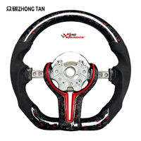 Volant de course sport en fibre de carbone Zhongtan pour F10 F30 E46 E60 F15