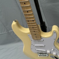 ST Factory OEM Electric Guitar Solid Light Yellow Wood Fast Shipping for Musicians Maple Back/Side Material