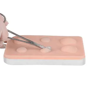 I&D Surgery Simulated Cyst/Abscess Incision and Drainage Technique Training Tissue Skin Pad