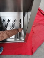 Hotte d'extraction commerciale chinoise en acier inoxydable 201/304 avec revêtement autonettoyant, modulaire et extensible pour hôtels et restaurants