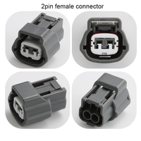 2 pin connecteur du capteur de température de l'eau haut-parleur auto étanche Femelle Automobile ECT Moteur E-RS Type connecteur 6189-0772
