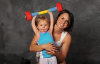 Jouet personnalisé pour bébé en peluche avec hochet, sons sensoriels, sûr et Durable, jouet de Fitness pour nouveau-nés, jouets WOD, jouet d'haltère pour bébé