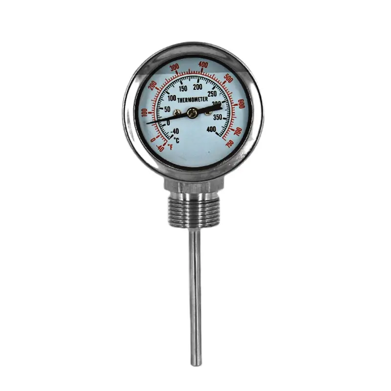 مقياس درجة حرارة من الفولاذ المقاوم للصدأ لعدّة مياه ساخنة قابل للتخصيص