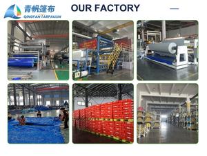 Tissu Tensile en Polyester 100% Revêtu de PVC, <span class=keywords><strong>Membrane</strong></span> de Tente Tensile, Abri Imperméable et Coupe-Vent pour Parcs/Stades - Product Image 3