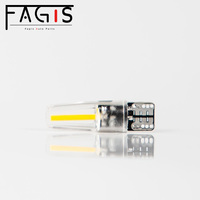 Fagis Voiture Petit Instrument LED Ampoules Led Clignotants Lumières T10 12V 150MA 60LM 12 Clips