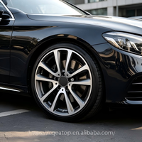 EATOP 18X8J ET43 PCD5X112 Nouvelle jante de voiture en alliage d'aluminium finition grise pour Mercedes Classe C E-Class E300/E350 W205/W206/W213