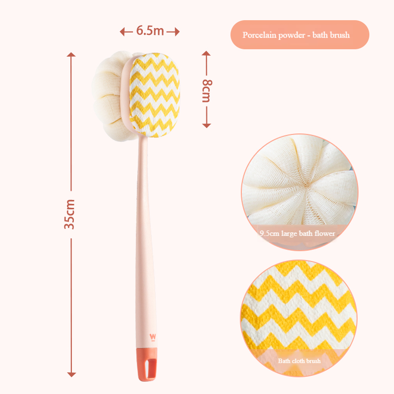 pinceau de bain en poudre Porpor orange