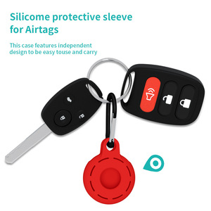 Étui de protection AirTag pour Apple AirTags, housse souple en silicone, étanche, taille mini, utilisation toutes saisons - Product Image 5