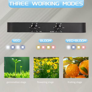 Luz LED para el Crecimiento de Plantas, Invernadero Interior, Aluminio LM281B, Alta Eficiencia 130 Lm/W, IP42, Espectro Completo, Multietapa - Product Image 2