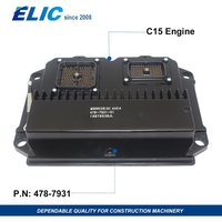 Unidad de Control para Excavadora Elic 478-7931, Controlador de Motor C15 para Caterpillar, Repuesto Programado