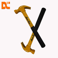 专业羊角锤钢管手柄钉子锤耐用DIY手动工具，适合屋顶施工机械师使用