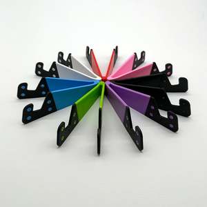 Custom Logo Oem V-Shape Universal Foldable Smartphone <b>Stand</b> Adjustable Phone <b>Stand</b> Holder for Mobile Phone/<b>Tablet</b> - Product Image 2