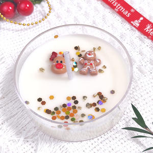 Bougie votive en cire de soja faite à la main - Décoration de la maison Cadeau de fête Aromathérapie En stock - Product Image 6