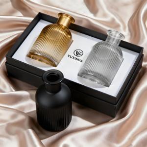 Tùy Chỉnh Màu Sắc 100Ml 150Ml 300Ml 500Ml Rỗng Sang Trọng Nhà Mùi Hương Frangancias Vòng Nước Hoa Hương Thơm Thủy Tinh <span class=keywords><strong>Reed</strong></span> Khuếch Tán Chai - Product Image 5