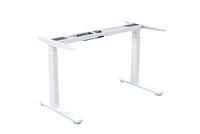 Bureau debout à double moteur 2A3, réglable en hauteur, design moderne, cadre de bureau électrique à hauteur réglable avec mécanisme de hauteur de table