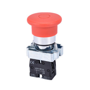 Interrupteur à bouton en plastique IP65 10A compatible avec un trou de montage standard de 22 mm sur n'importe quel boîtier en tôle ou en plastique - Product Image 3