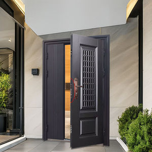 Puerta Principal Blindada <span class=keywords><strong>de</strong></span> Acero Inoxidable Reforzado <span class=keywords><strong>con</strong></span> Cerradura Inteligente, Puerta <span class=keywords><strong>de</strong></span> Entrada Principal para el Hogar, Puerta Exterior <span class=keywords><strong>de</strong></span> <span class=keywords><strong>Seguridad</strong></span> <span class=keywords><strong>con</strong></span> Pernos - Product Image 2