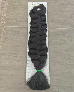 Prix Usine <span class=keywords><strong>Pas</strong></span> <span class=keywords><strong>Cher</strong></span> 82 pouces 165g Extensions <span class=keywords><strong>de</strong></span> Cheveux Synthétiques Jumbo pour Tresses en Gros Cheveux au Crochet Sans Enchevêtrement pour Femmes - Product Image 3
