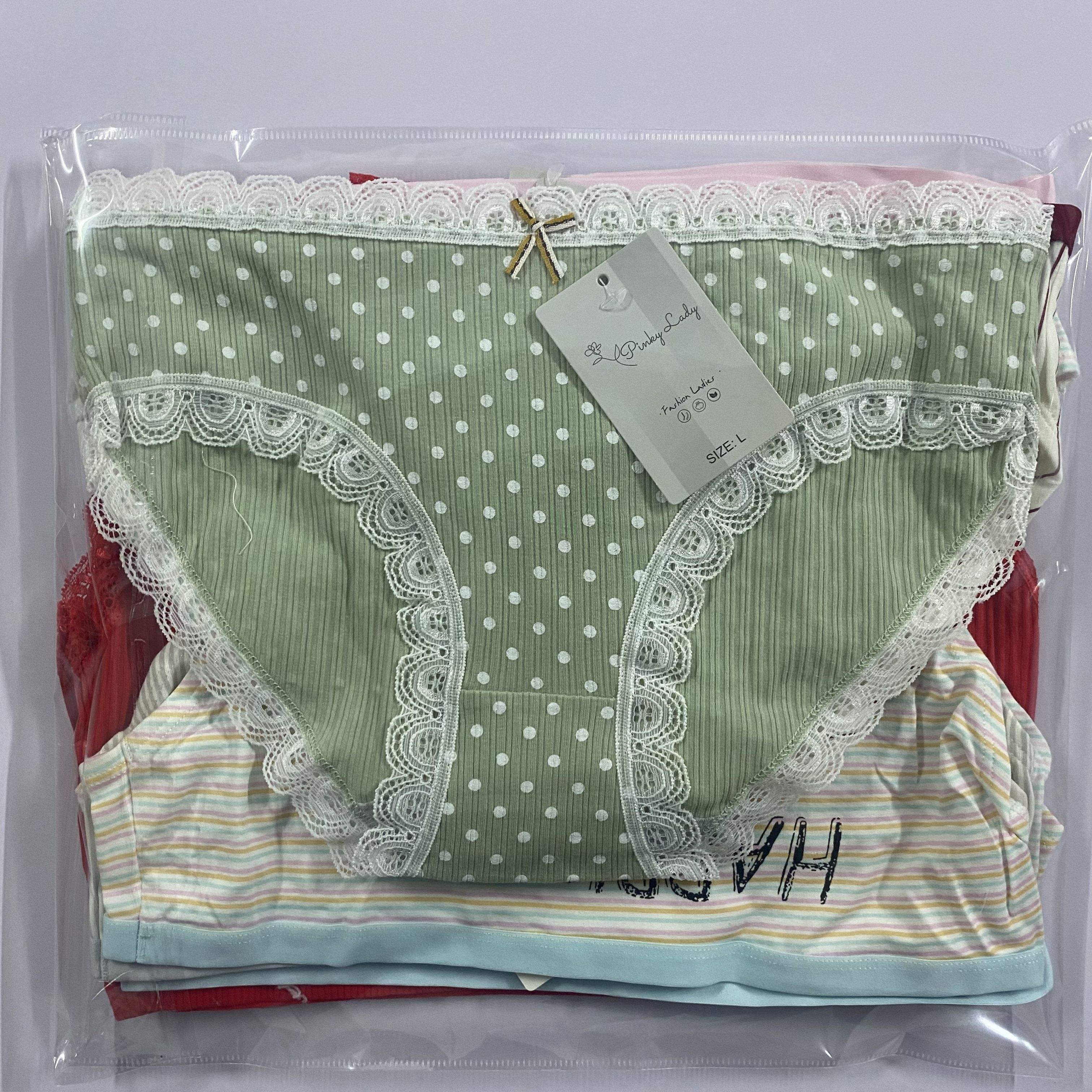 2025 Factory Wholesale Cheap Price Stock Lot Bulk Shorts Panties Stock Briefs Cotton Only Bikini Stocklot Women Underwear Mixed