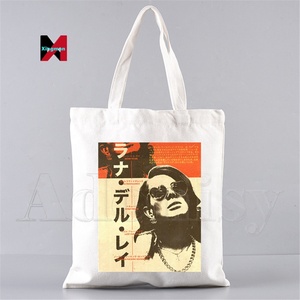 <span class=keywords><strong>Lana</strong></span> <span class=keywords><strong>Del</strong></span> <span class=keywords><strong>Rey</strong></span> drôle sac à provisions graphique fourre-tout Harajuku femmes toile sac à bandoulière femme Ulzzang Eco grande capacité - Product Image 4