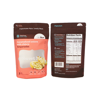 Op Maat Gemaakte Bevroren Voedsel Plastic Verpakking Voor Zeevoedsel/Dumplings Bevroren Fruit Pizza Loempia Kebabs Frietjes