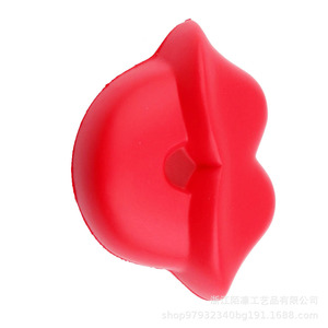 Pu <b>Foam</b> Lips Stress Toy Cartoon Molding <b>Craft</b> For Decoration - Product Image 1