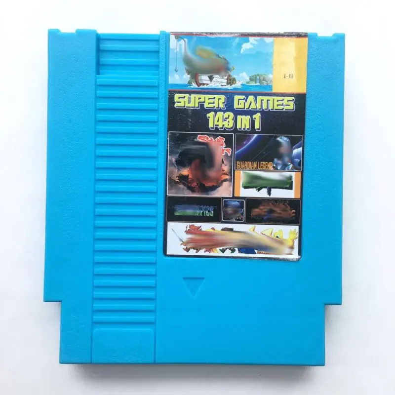NES 143 in 1 Game Cartridge 72 Pin 8 Bit Best Game Card Classic For Nintend Entertainment System Video Games Console