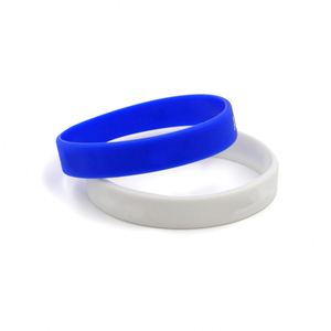 Bracelet en silicone, matériau en caoutchouc, impression sur soie, impression personnalisée, logo en relief - Product Image 3