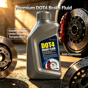 น้ำมันเบรก DOT4 สำหรับรถยนต์ ขนาด 450 กรัม ยี่ห้อ <span class=keywords><strong>Umiko</strong></span> ปรับแต่งได้สำหรับการดูแลรักษารถยนต์ - Product Image 1