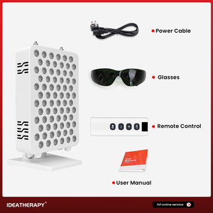 Ideatherapy Dernier modèle RLPRO100 Panneau de luminothérapie LED à 8 longueurs d'onde, Appareil de luminothérapie, Panneau de luminothérapie rouge pour la beauté - Product Image 5