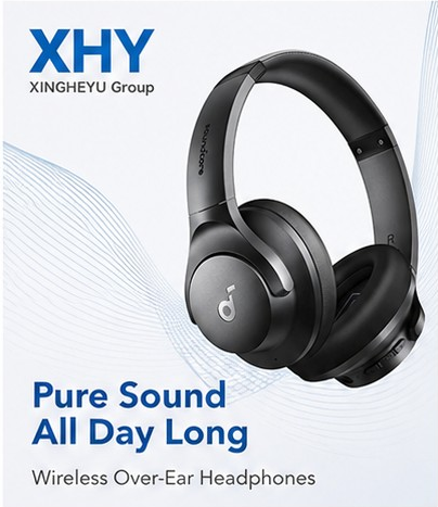 Wireless Noise Cancelling Headphones B2B Wholesale Global Ready Stock Anker Soundcore Q20i Hybrid ANC Hi-Res 60H Playtime IPX0